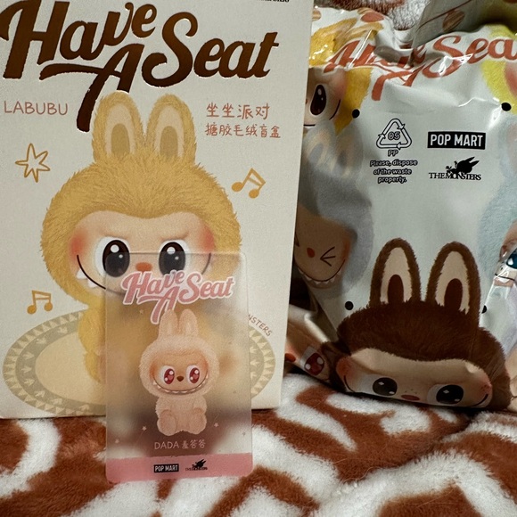 100% Verified Authentic Pop Mart Labubu Have A Seat- Confirmed DADA - Picture 1 of 3
